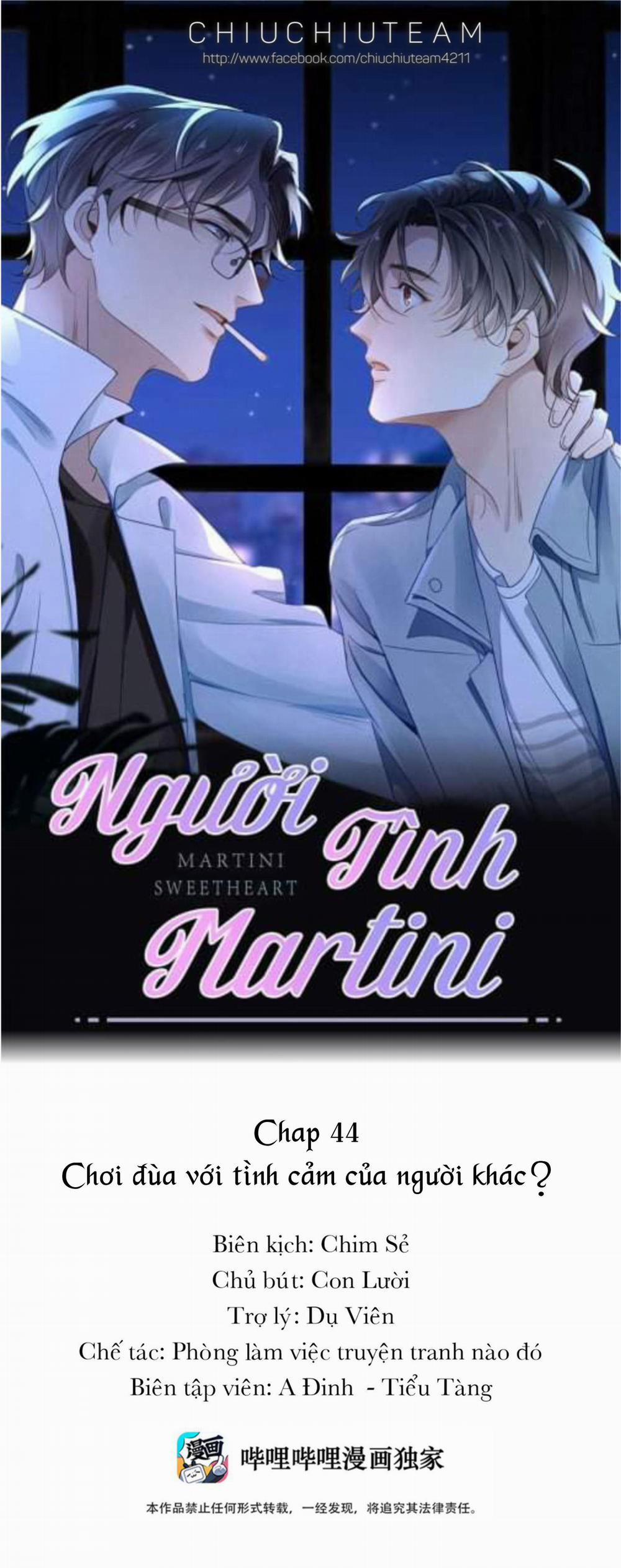 Người Tình Martini (Drop) 44 trang 0