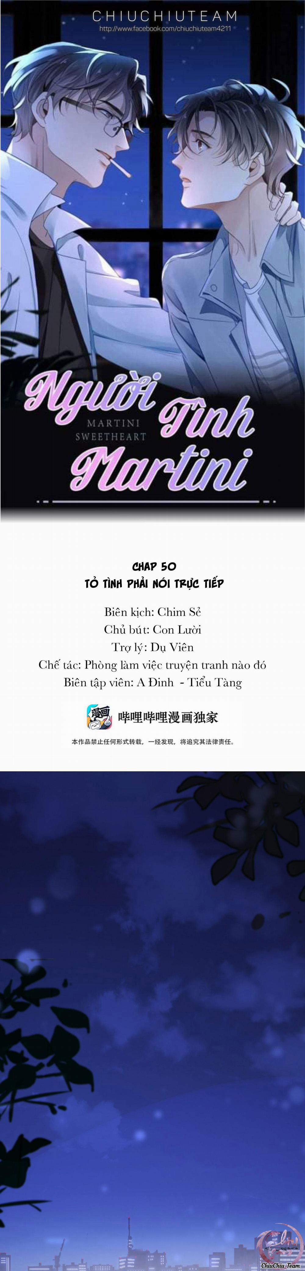 Người Tình Martini (Drop) 50 trang 0