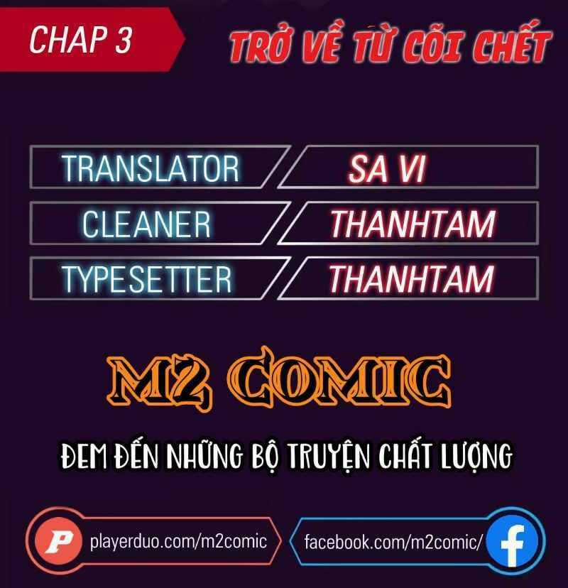 Người Trở Về Từ Cõi Chết 3 trang 0