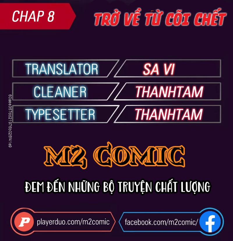 Người Trở Về Từ Cõi Chết 8 trang 1