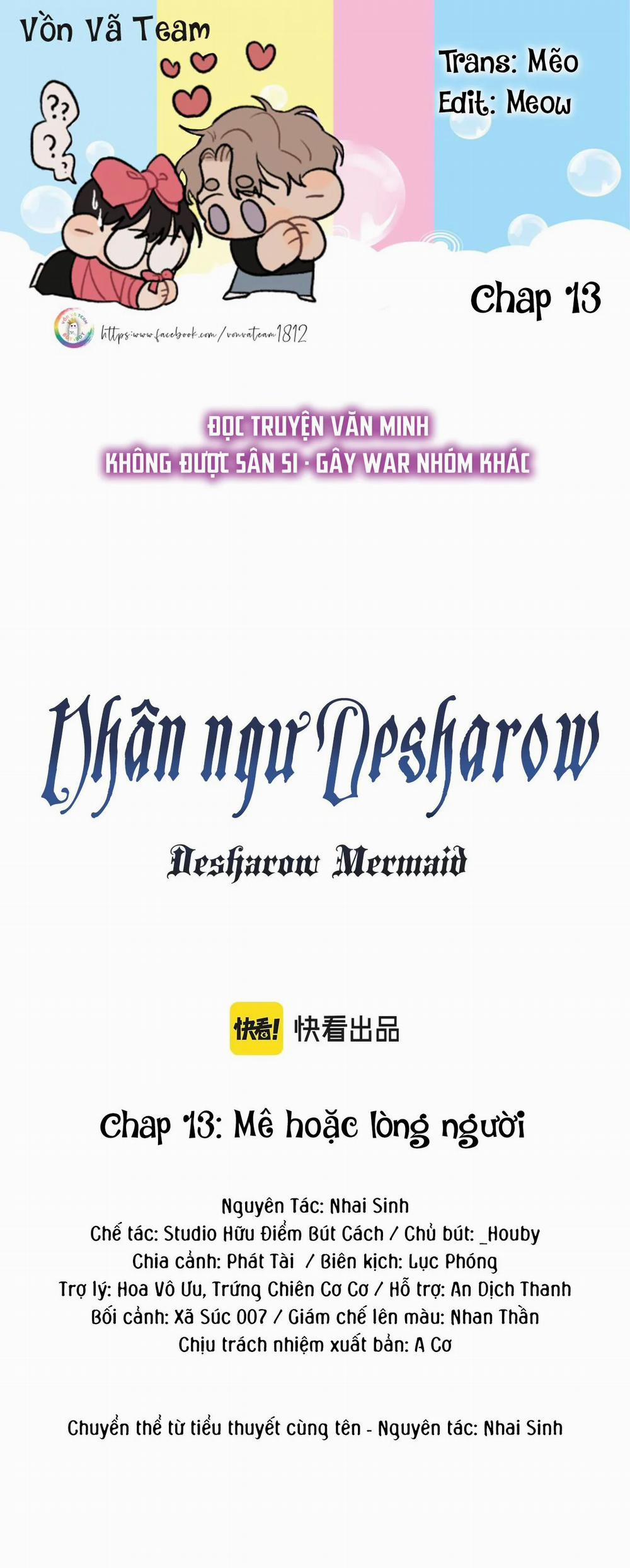 Nhân Ngư Desharow 13 trang 0