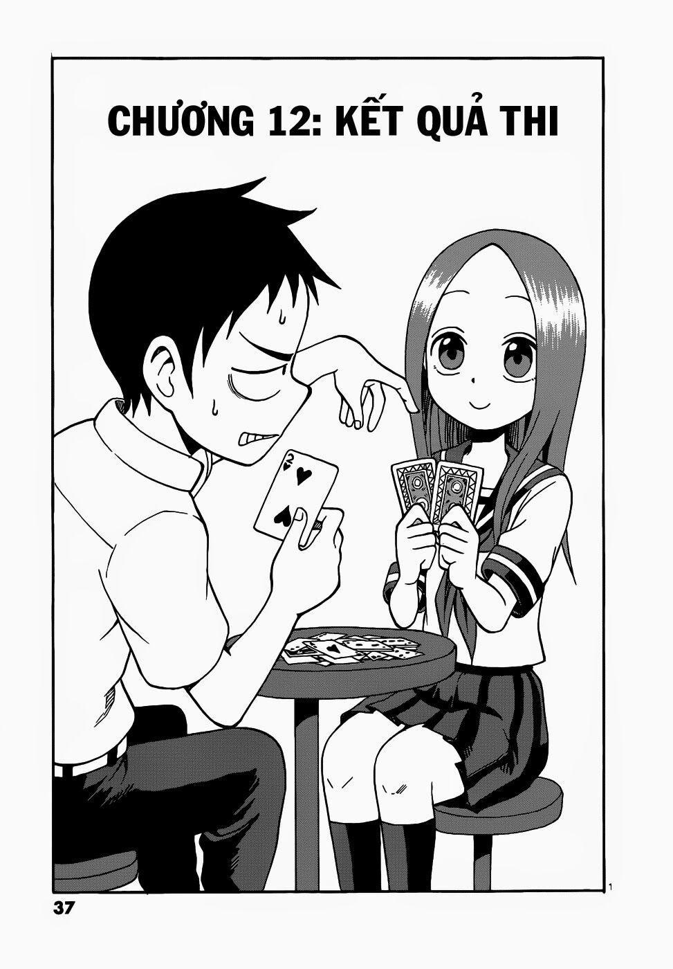 Nhất Quỷ Nhì Ma, Thứ Ba Takagi 12 trang 1