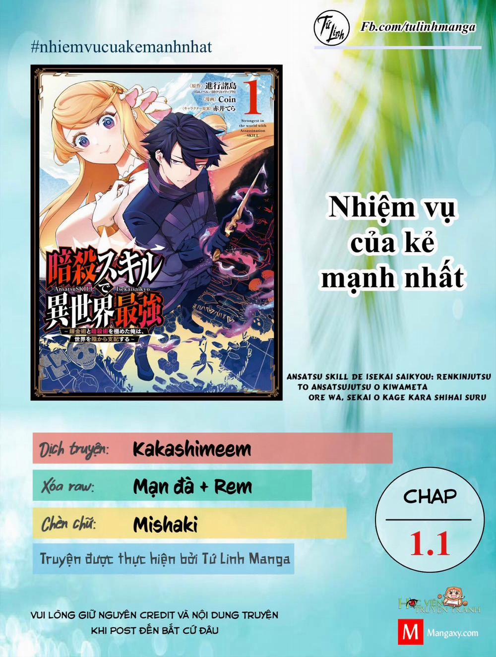 Nhiệm Vụ Của Kẻ Mạnh Nhất 1.1 trang 1