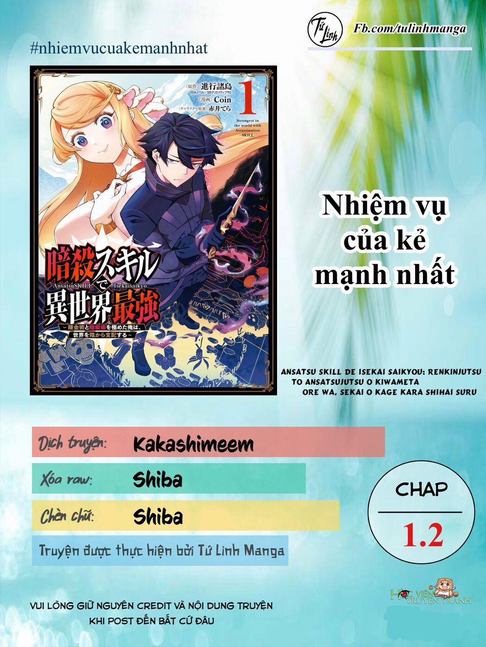 Nhiệm Vụ Của Kẻ Mạnh Nhất 1.2 trang 1