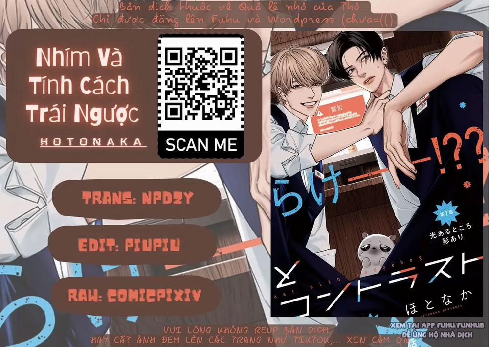Nhím Và Tính Cách Trái Ngược 1 trang 1