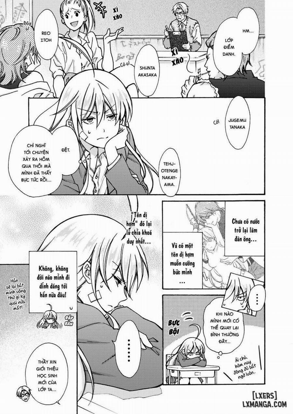 Nyotaika Yankee Gakuen: Ore no Hajimete, Nerawaretemasu! 12 trang 1