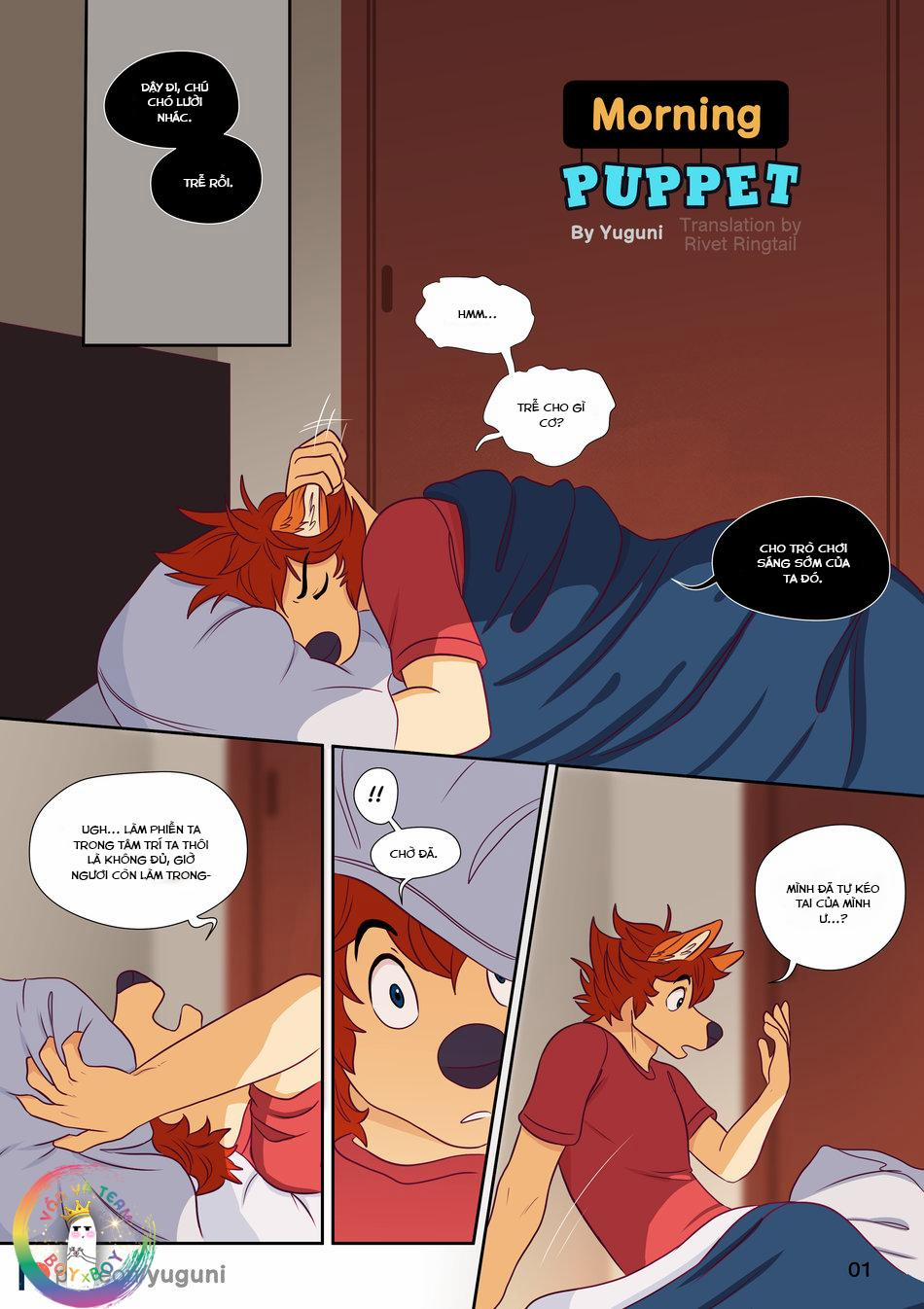 Oneshot Nhân Thú Mặn Mòi 1 Morning Puppet trang 1