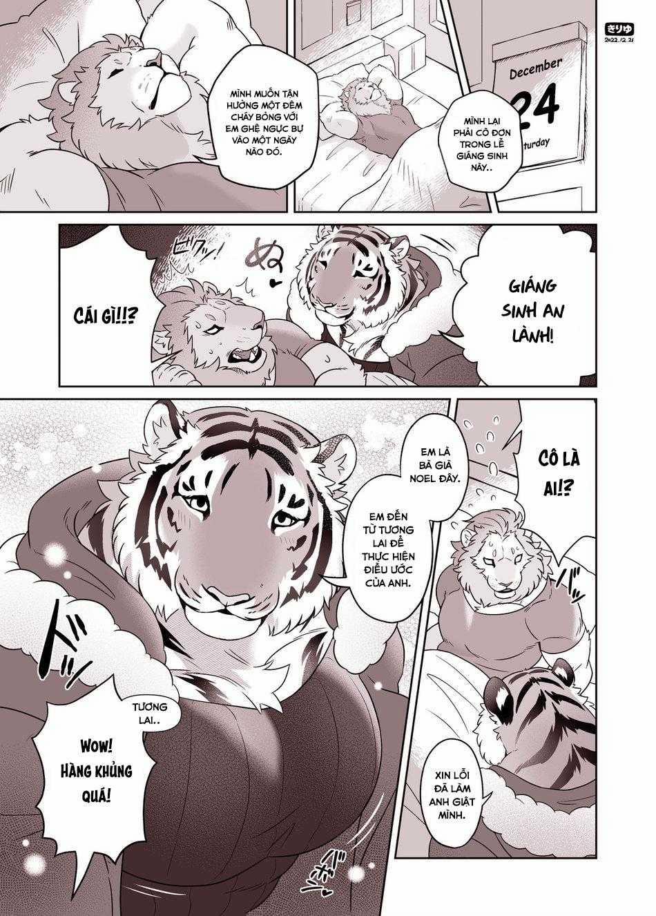 Oneshot Nhân Thú Mặn Mòi 38 trang 1