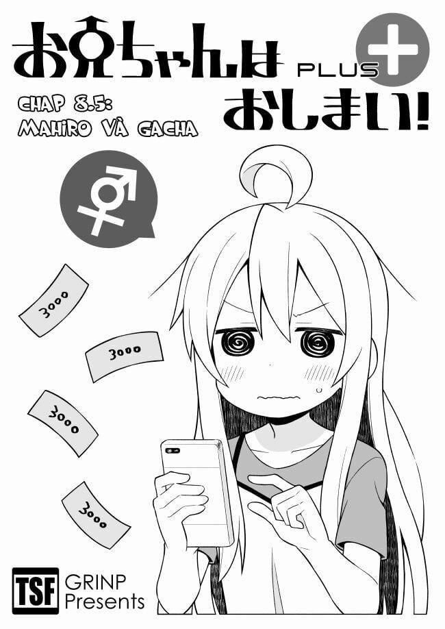 Onii-Chan Wa Oshimai 8.5 trang 1