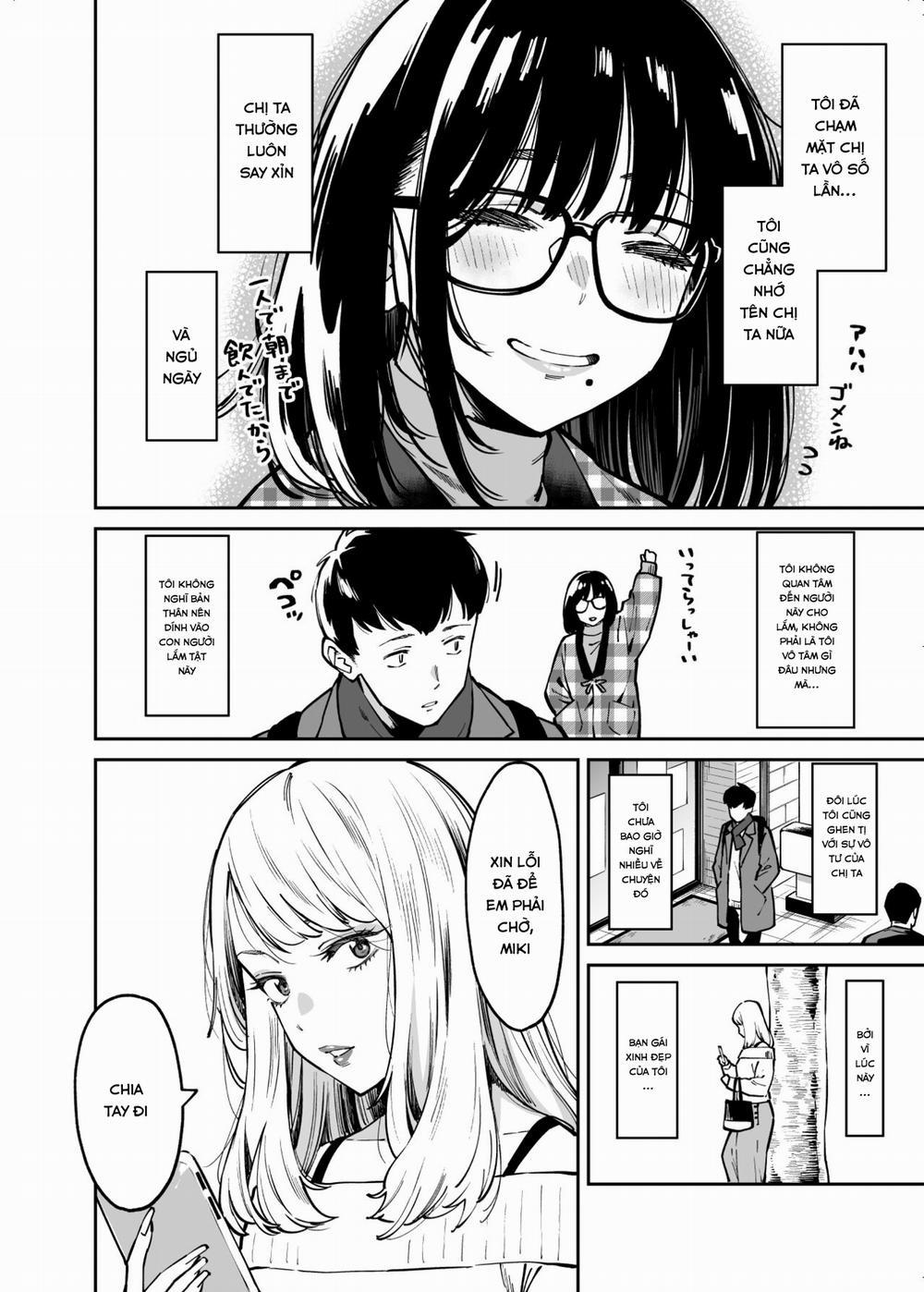 Otonari no Darashina Onee-san ni Nagusamerareru Hanashi 1 trang 1