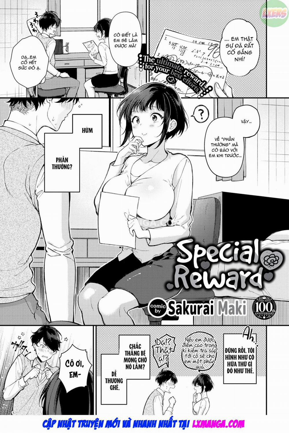 Phần thưởng Đặc biệt Oneshot trang 1