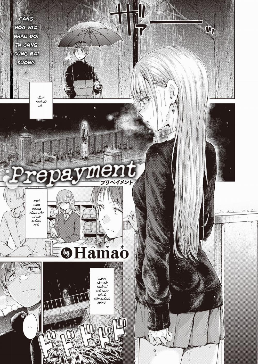 Prepayment Oneshot 0 Có che trang 1