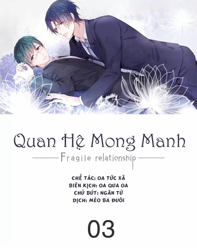 Quan Hệ Mong Manh 3 trang 0
