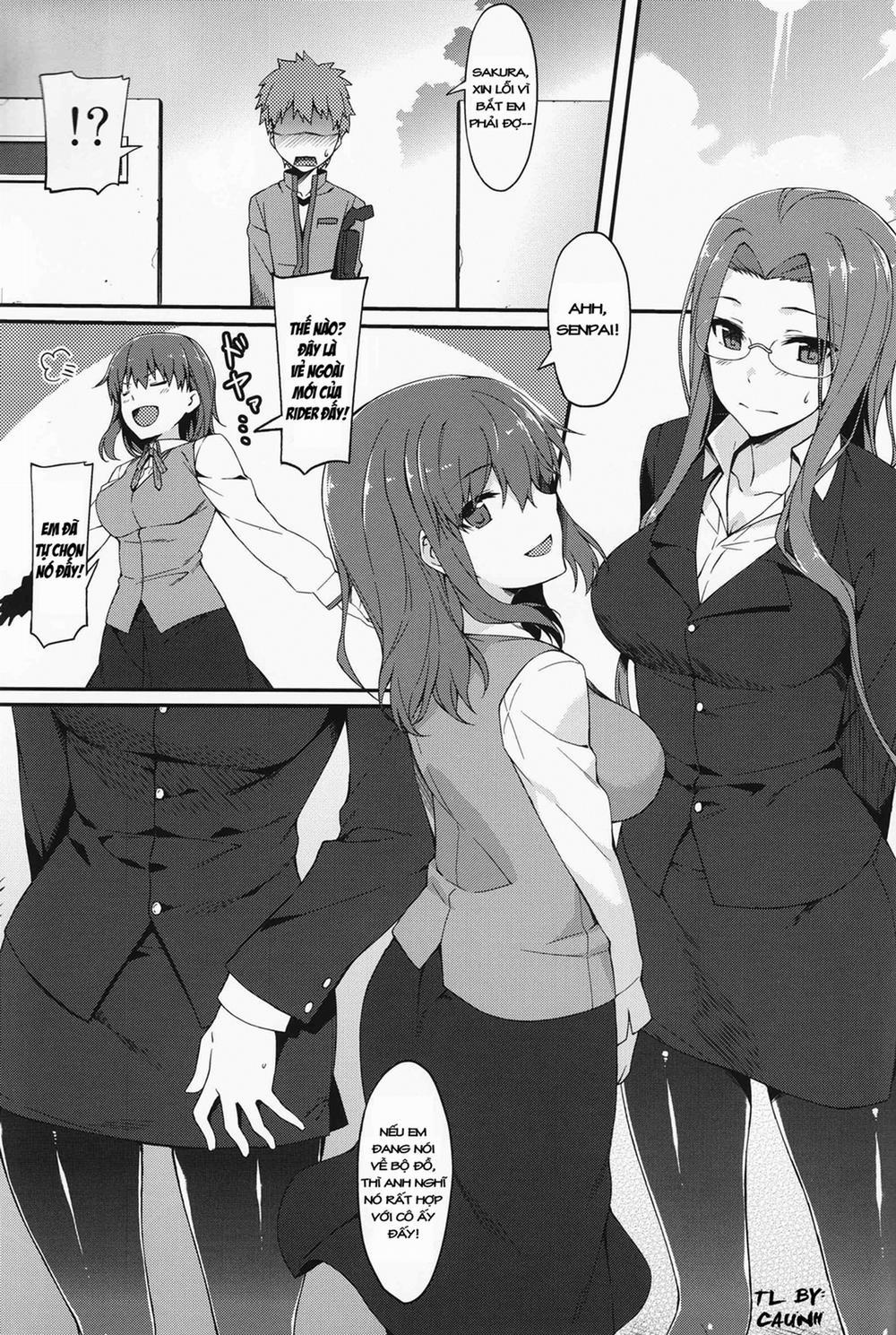 Rider-San To Kuro Stocking. (Fate Stay Night) Oneshot trang 1