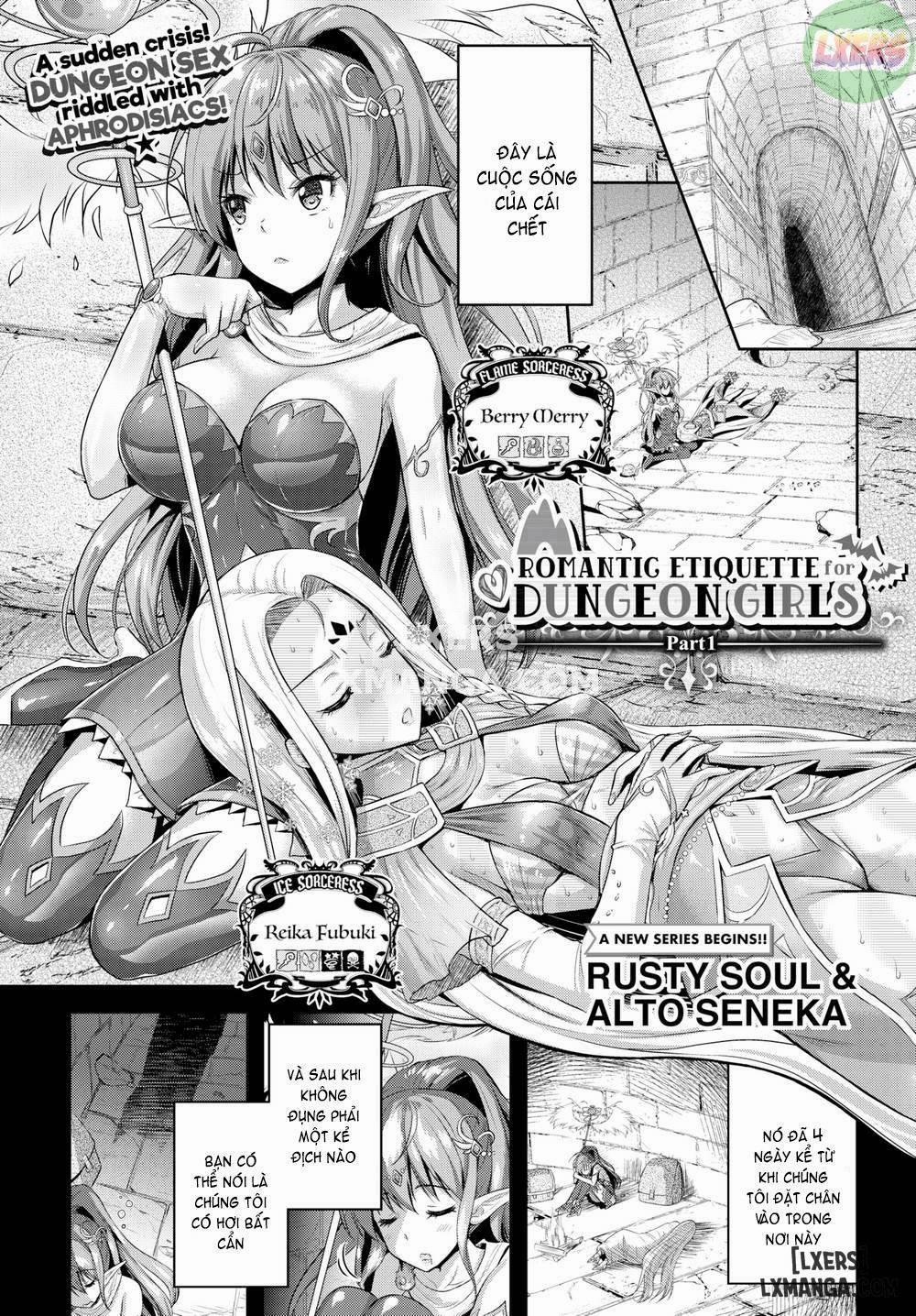 Romantic Etiquette for Dungeon Girls 1 trang 0