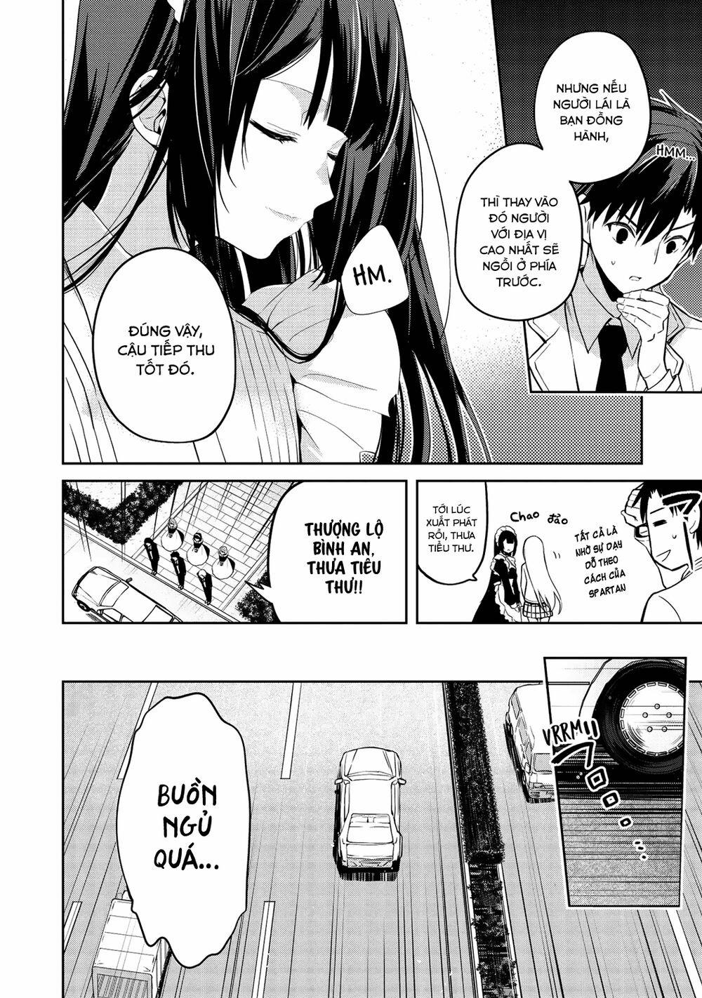 Saijo No Osewa Takane No Hana-Darakena Meimon-Kou De, Gakuin Ichi No Ojou-Sama 3 trang 1
