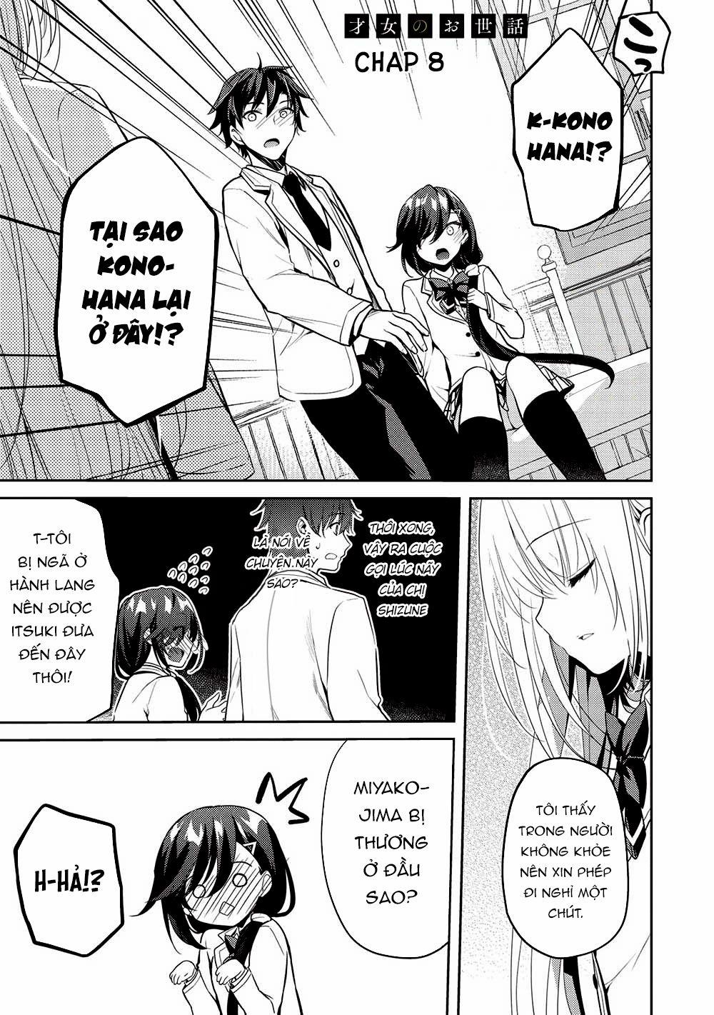 Saijo No Osewa Takane No Hana-Darakena Meimon-Kou De, Gakuin Ichi No Ojou-Sama 8 trang 1