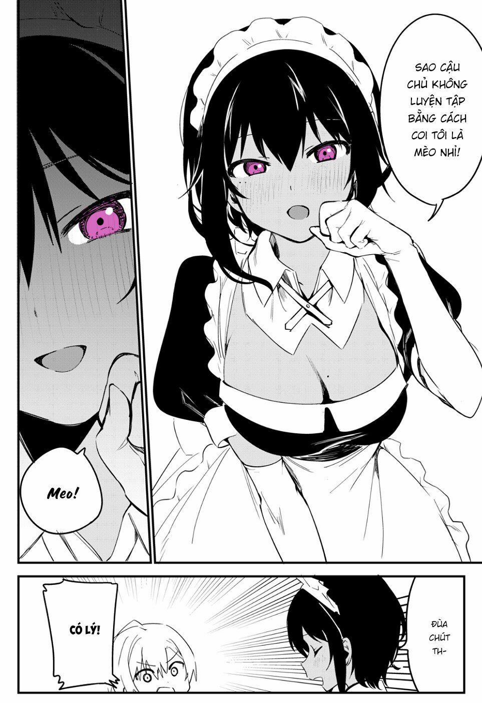 Saikin Yatotta Meido Ga Ayashii 10 trang 1