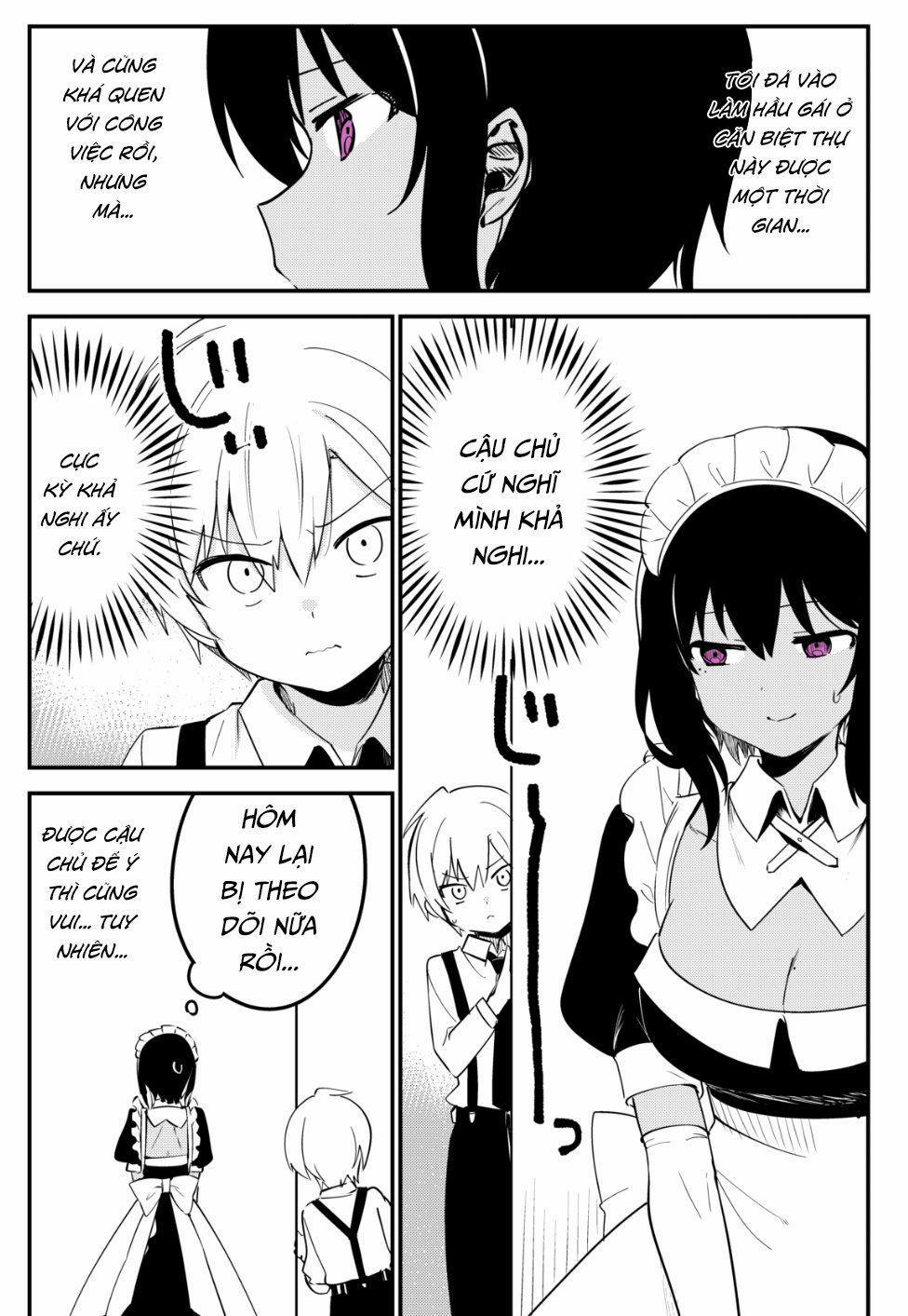 Saikin Yatotta Meido Ga Ayashii 12 trang 0