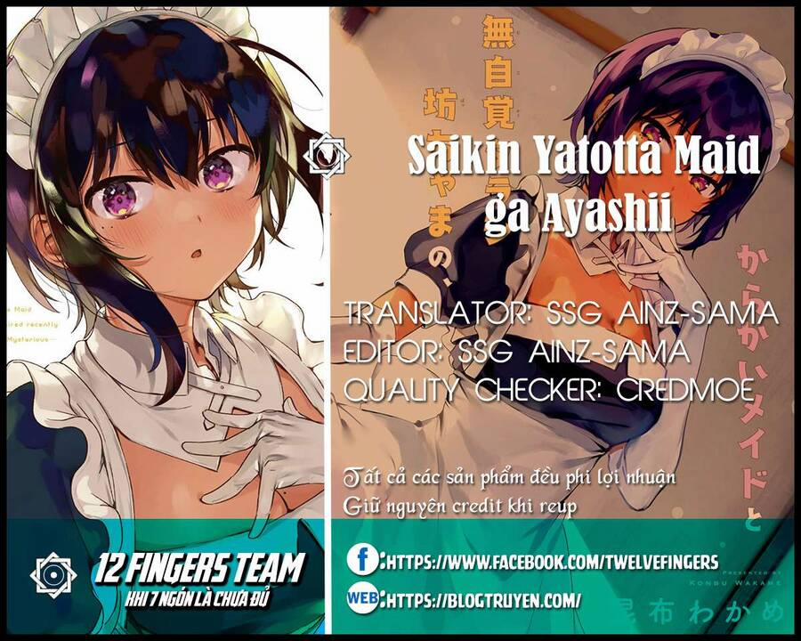 Saikin Yatotta Meido Ga Ayashii 21 trang 1
