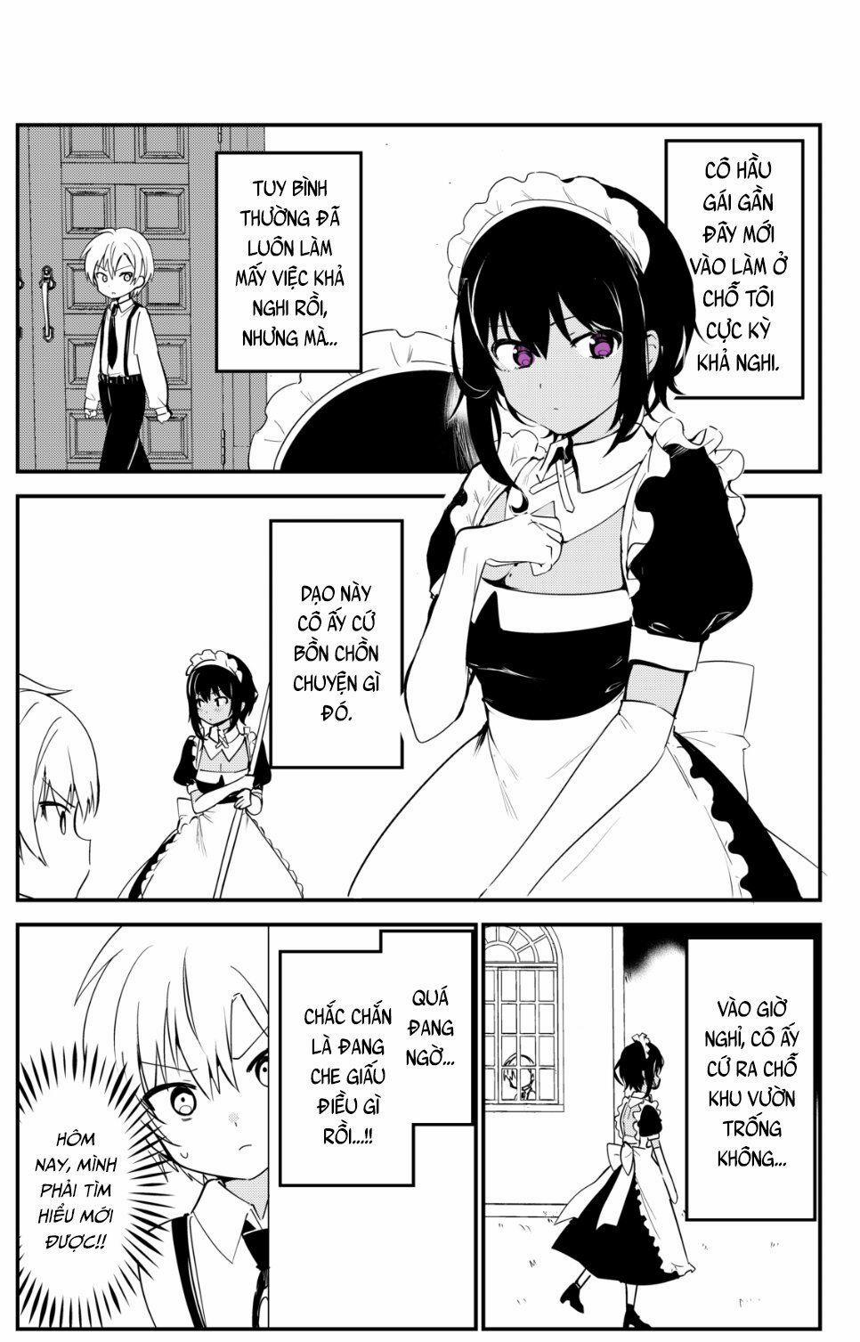 Saikin Yatotta Meido Ga Ayashii 9 trang 0