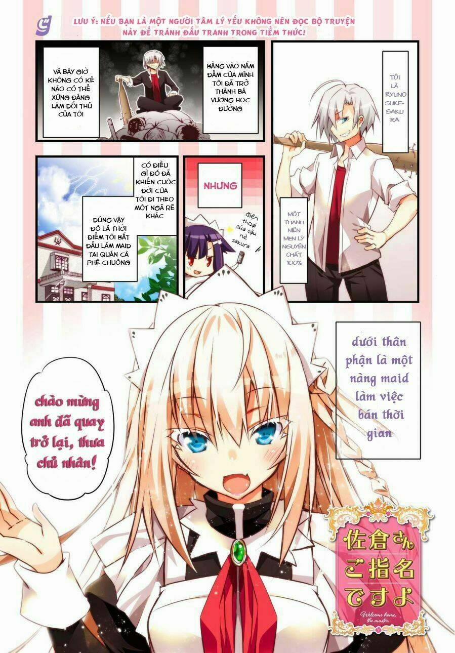 Sakura-San Goshimei Desu Yo 1 trang 1