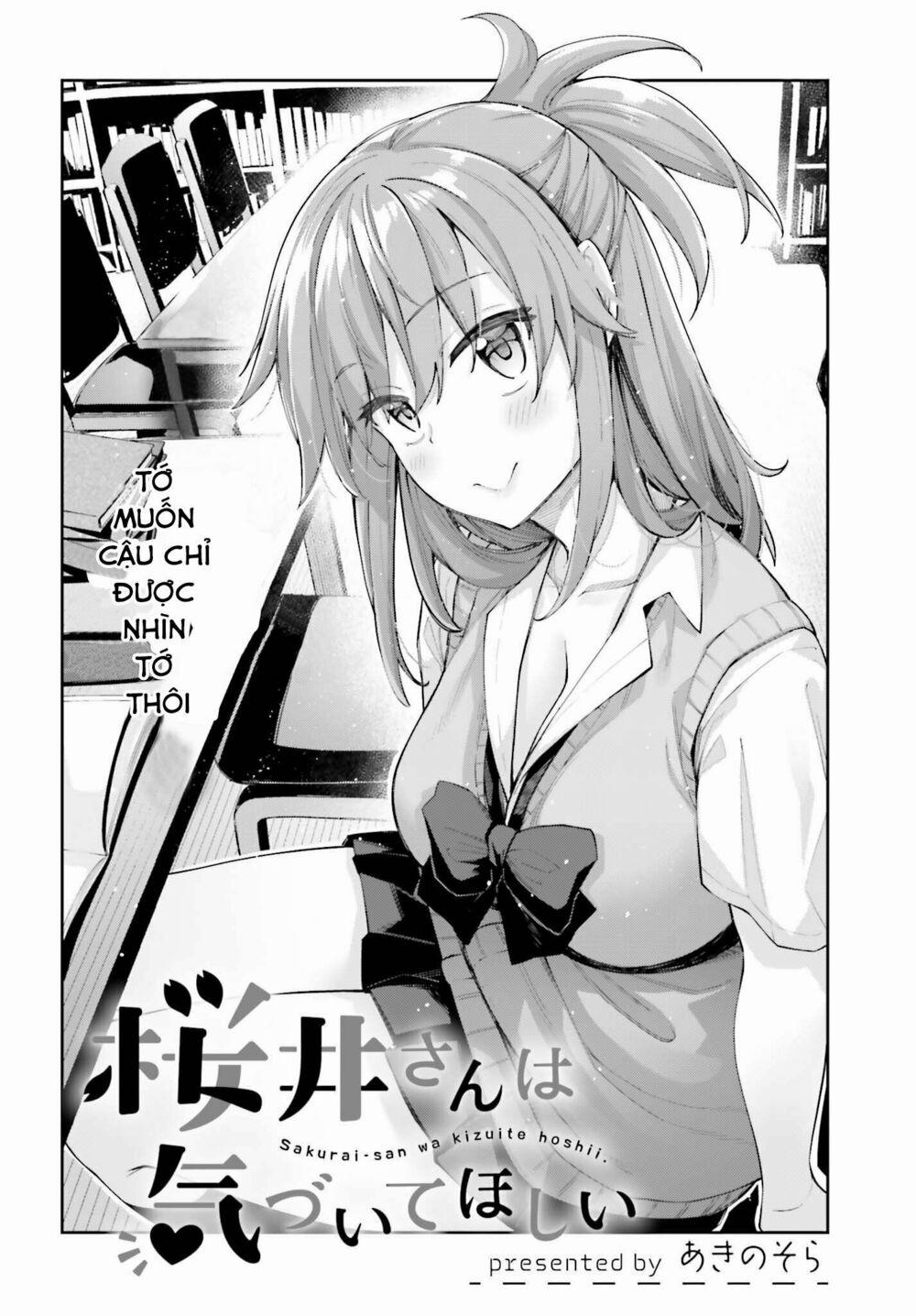 Sakurai-san Muốn Được Để Ý 2 trang 1