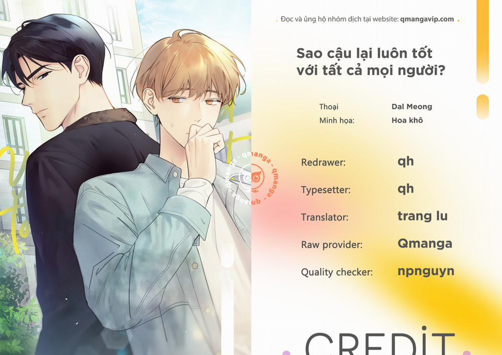 Sao Cậu Lại Luôn Tốt Với Tất Cả Mọi Người Thế? 1 trang 0
