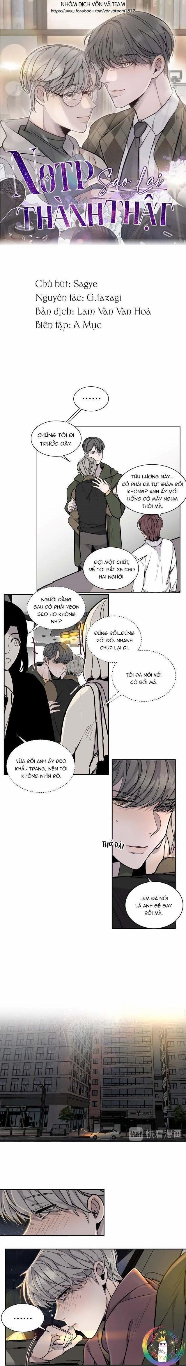 Sao NOTP Lại Thành Thật Rồi? 7 trang 1