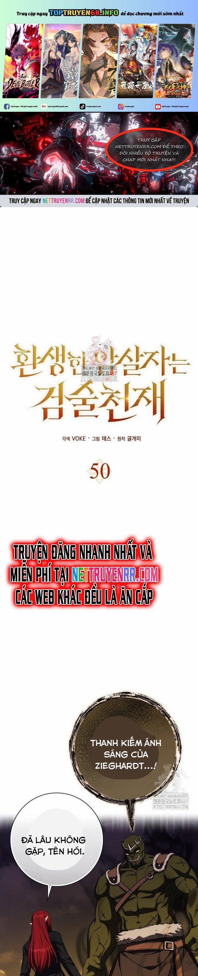 Sát Thủ Tái Sinh Thành Một Kiếm Sĩ Thiên Tài 50 trang 0
