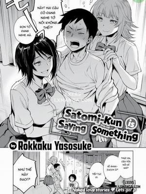 Đọc truyện tranh Satomi-kun is Saying Something