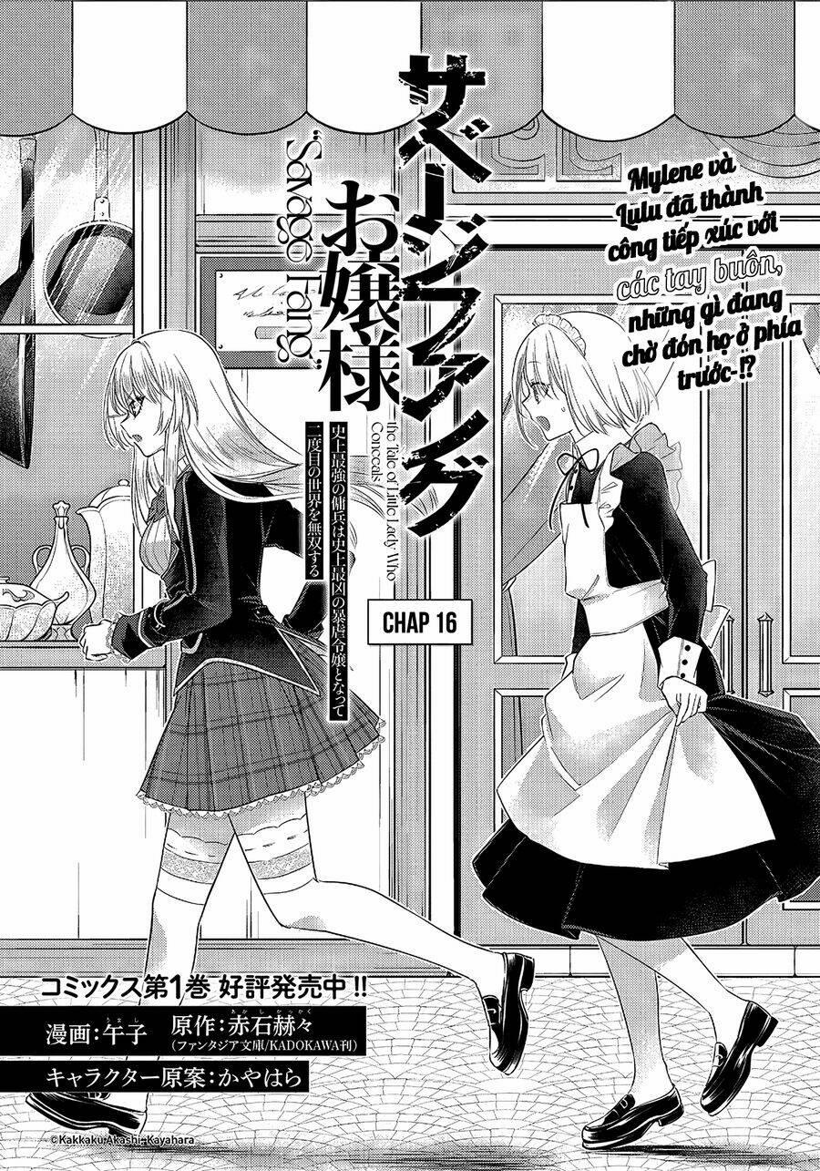 Savage Fang Ojou-Sama: Shijou Saikyou No Youhei Wa Shijou Saikyou No Bougyaku Reijou To Natte Ni Dome No Sekai O Musou Suru 16 trang 1
