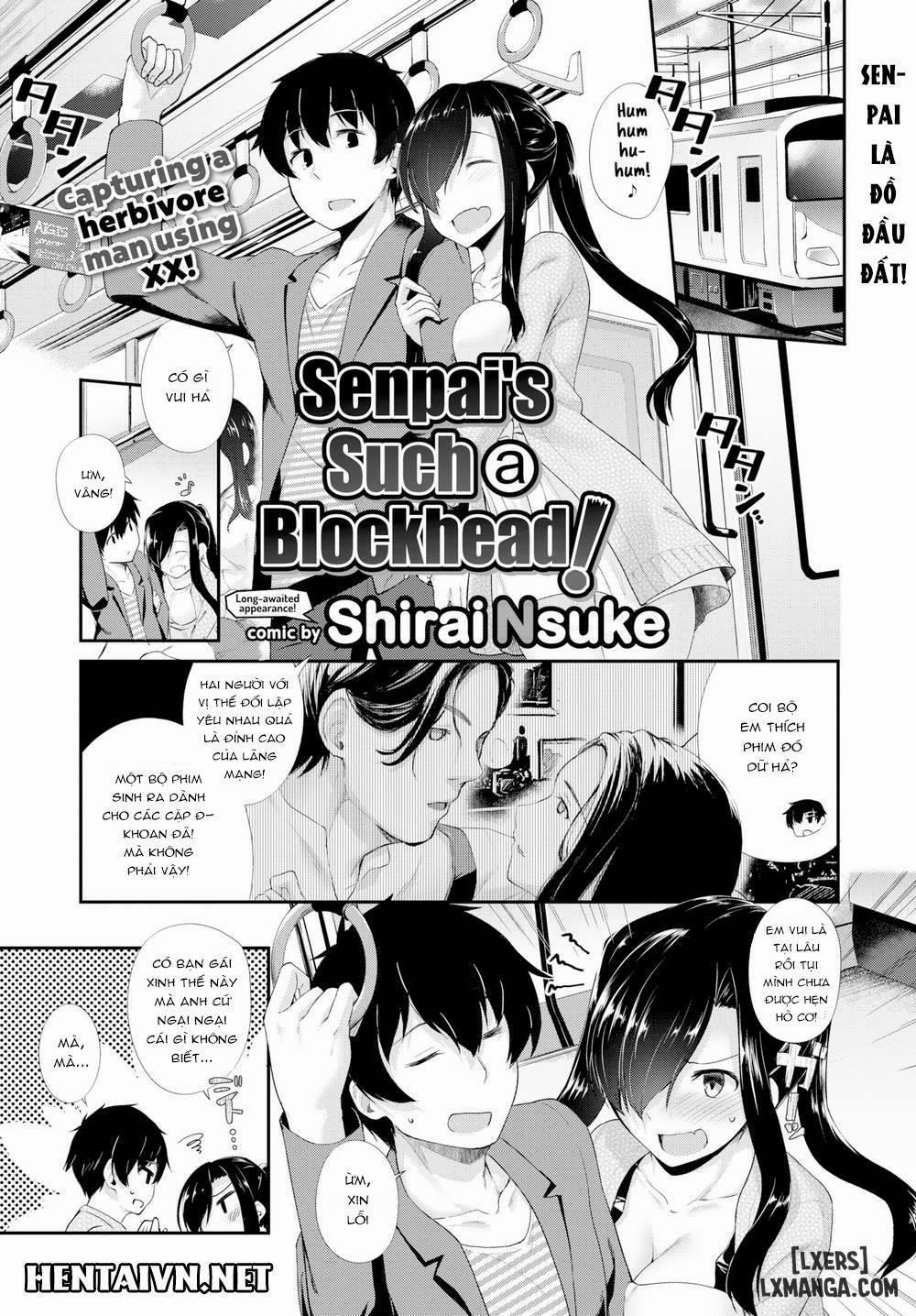 Senpai's Such A Blockhead Oneshot trang 0