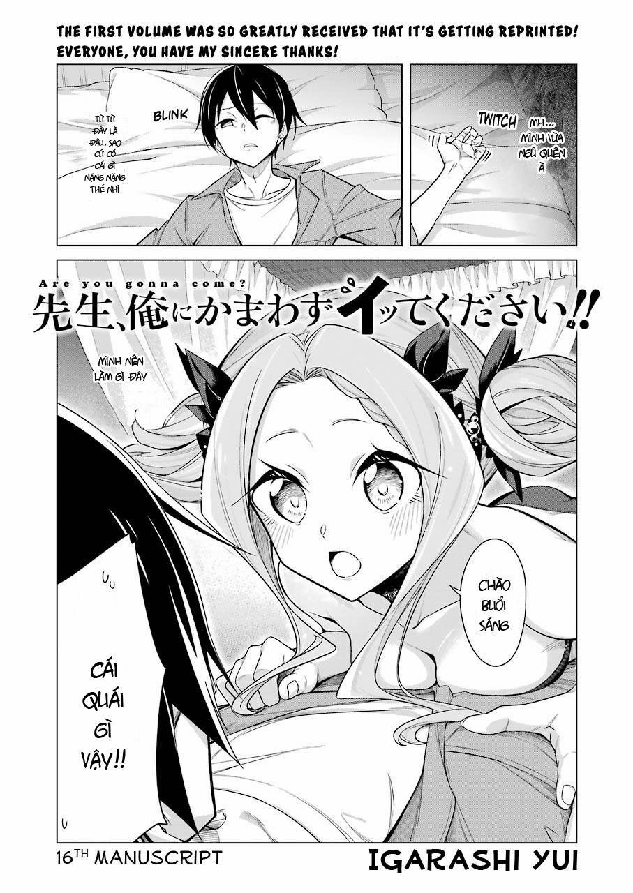 Sensei, Ore Ni Kamawazu Itte Kudasai!! 16 trang 1