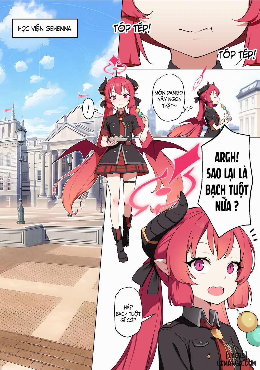 Series Oneshot Các Doujinshi Của Blue Archive P.2 Cho em ăn, thầy ơi!!- Truyện Màu trang 1