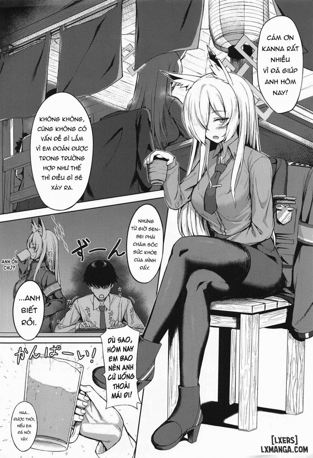 Series Oneshot Các Doujinshi Của Blue Archive P.2 Điên cuồng trang 1
