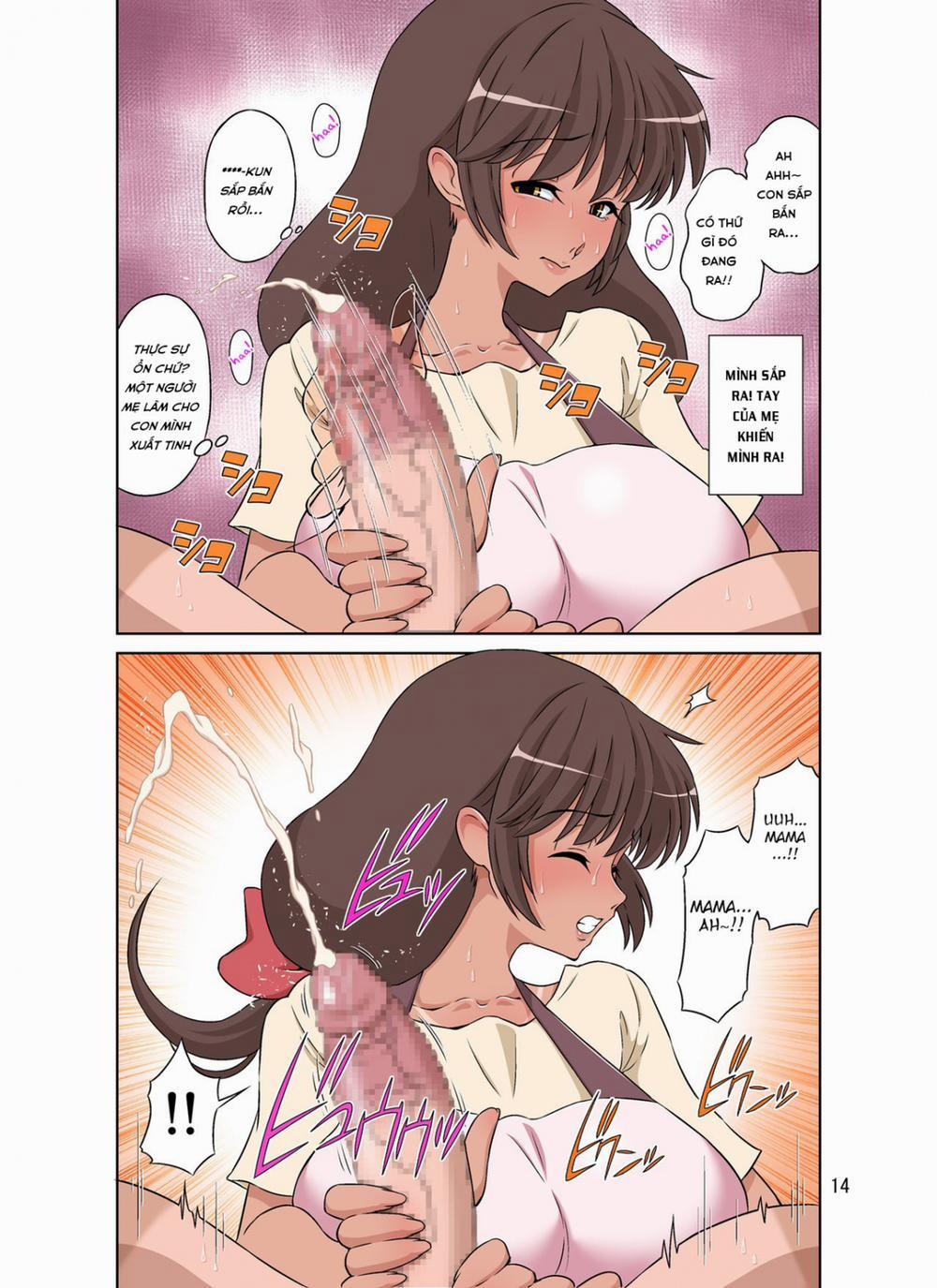 Sewayaki Mama, Musuko ni Hamerareru 1 [FullColor] trang 14