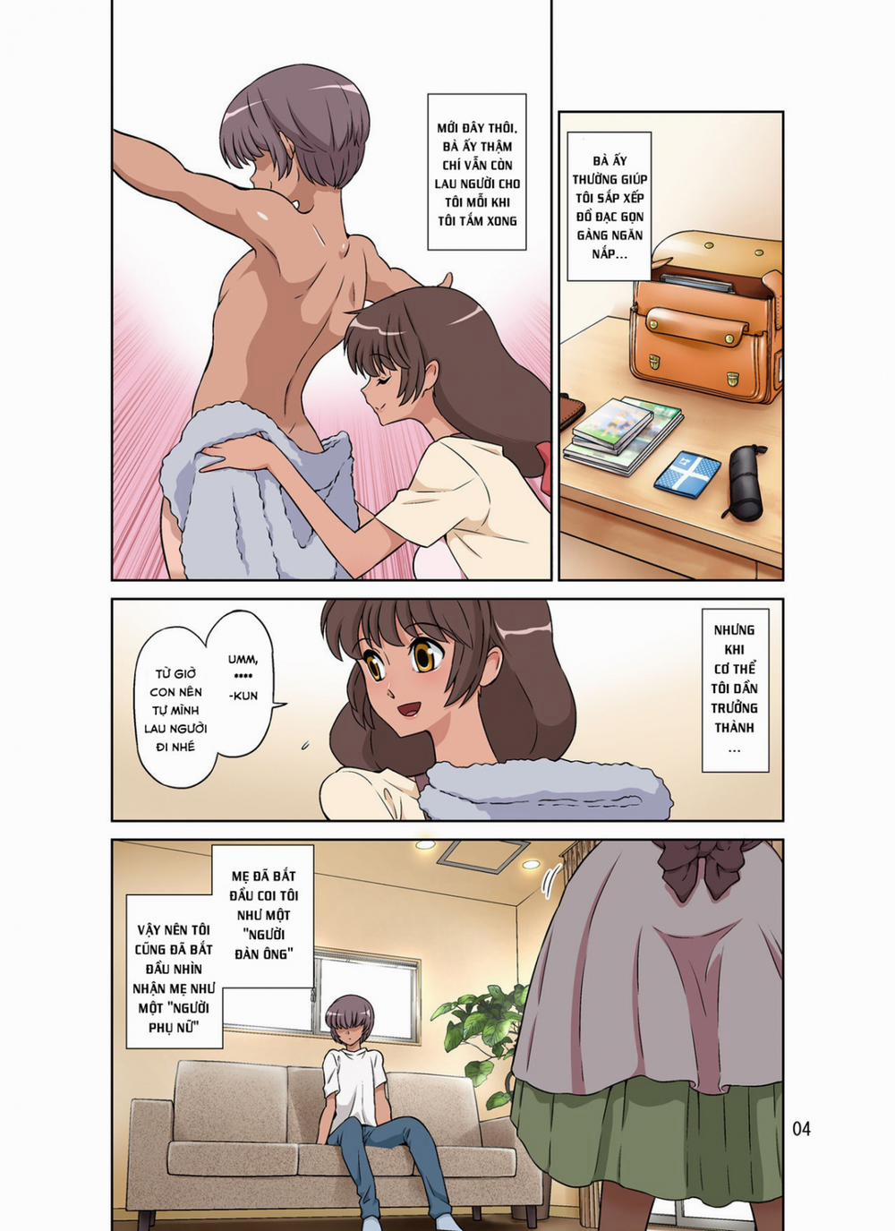 Sewayaki Mama, Musuko ni Hamerareru 1 [FullColor] trang 4