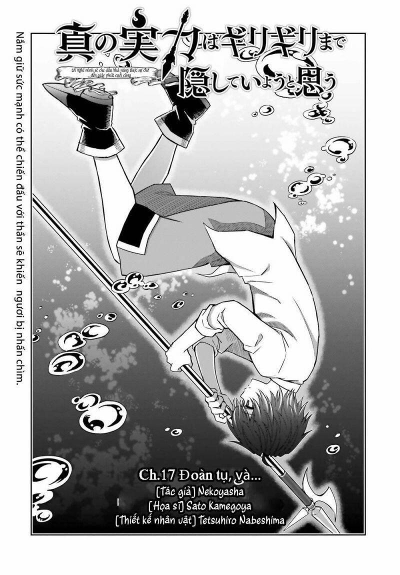 Shin No Jitsuryoku Wa Girigiri Made Kakushite Iyou To Omou 17 trang 0