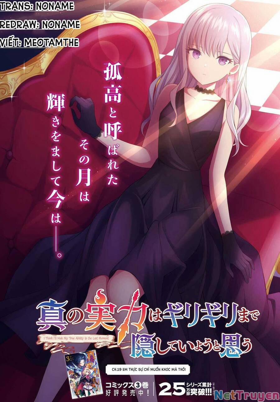 Shin No Jitsuryoku Wa Girigiri Made Kakushite Iyou To Omou 19 trang 0