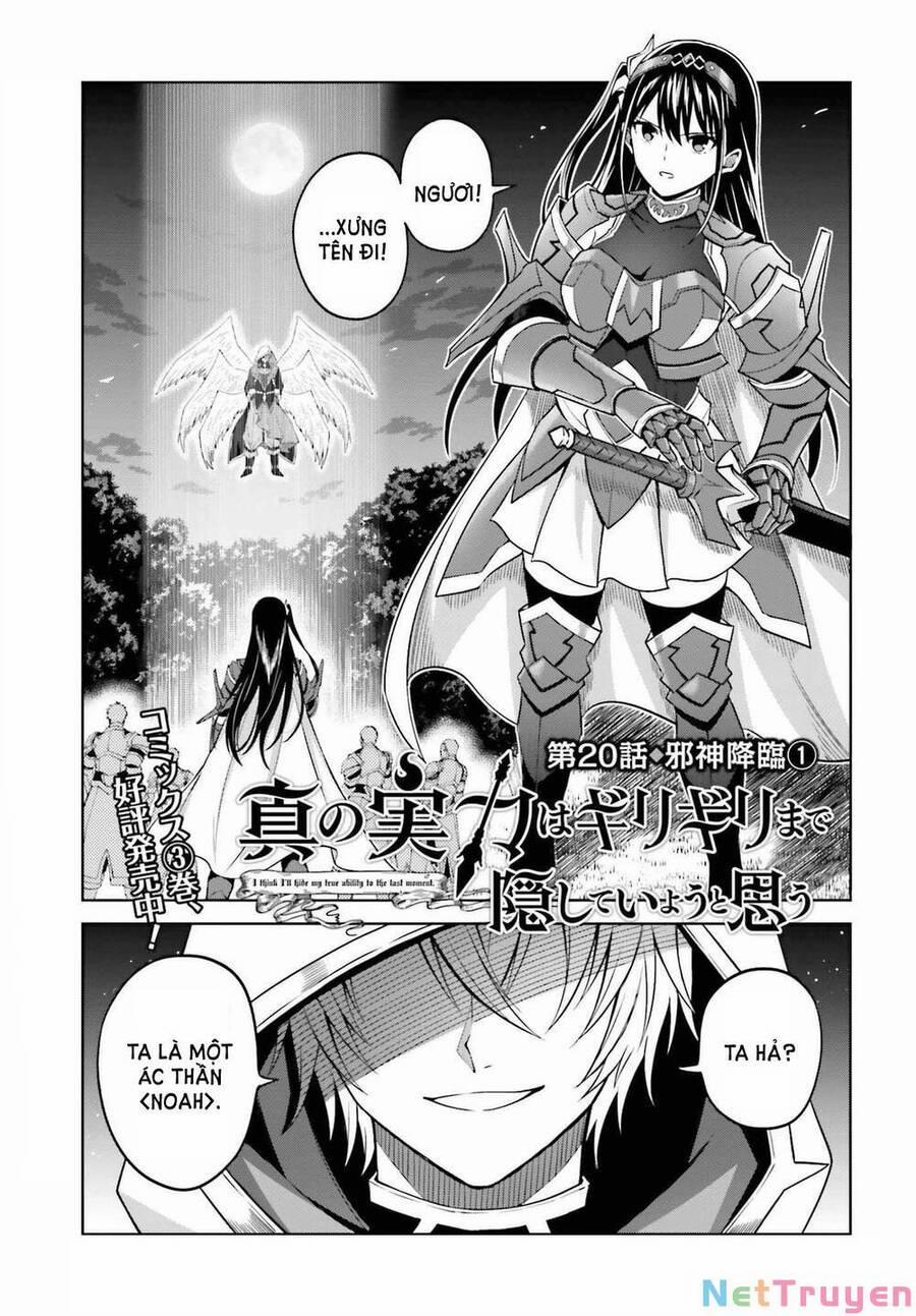 Shin No Jitsuryoku Wa Girigiri Made Kakushite Iyou To Omou 20 trang 0