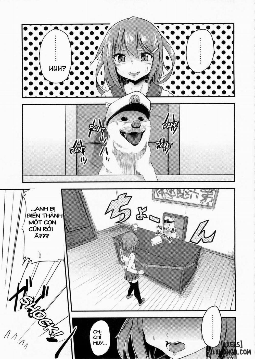 Shireikan Ga Wanko Ni Nacchatta Oneshot trang 1