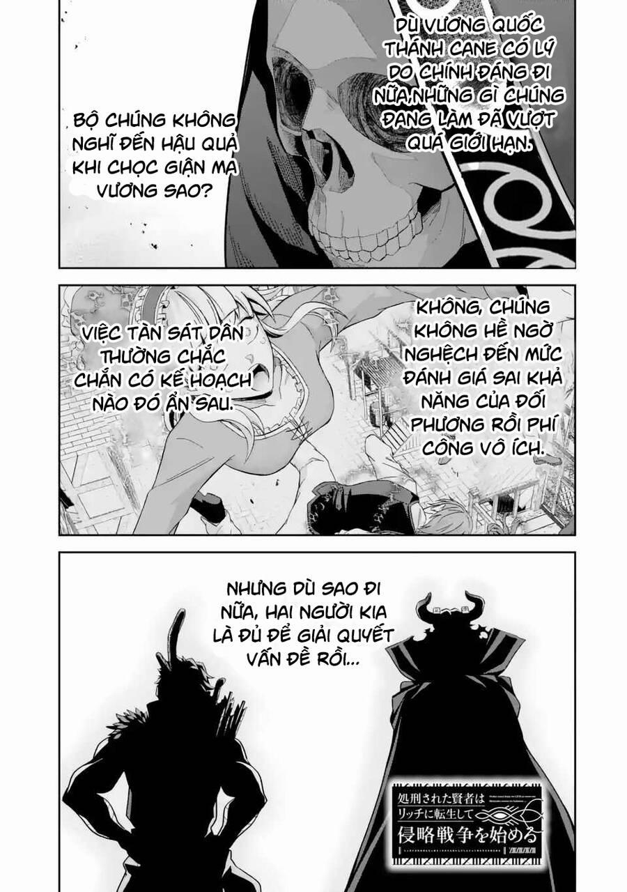 Shokei Sareta Kenja Wa Lich Ni Tensei Shite Shinryaku Sensou Wo Hajimaru 23 trang 1