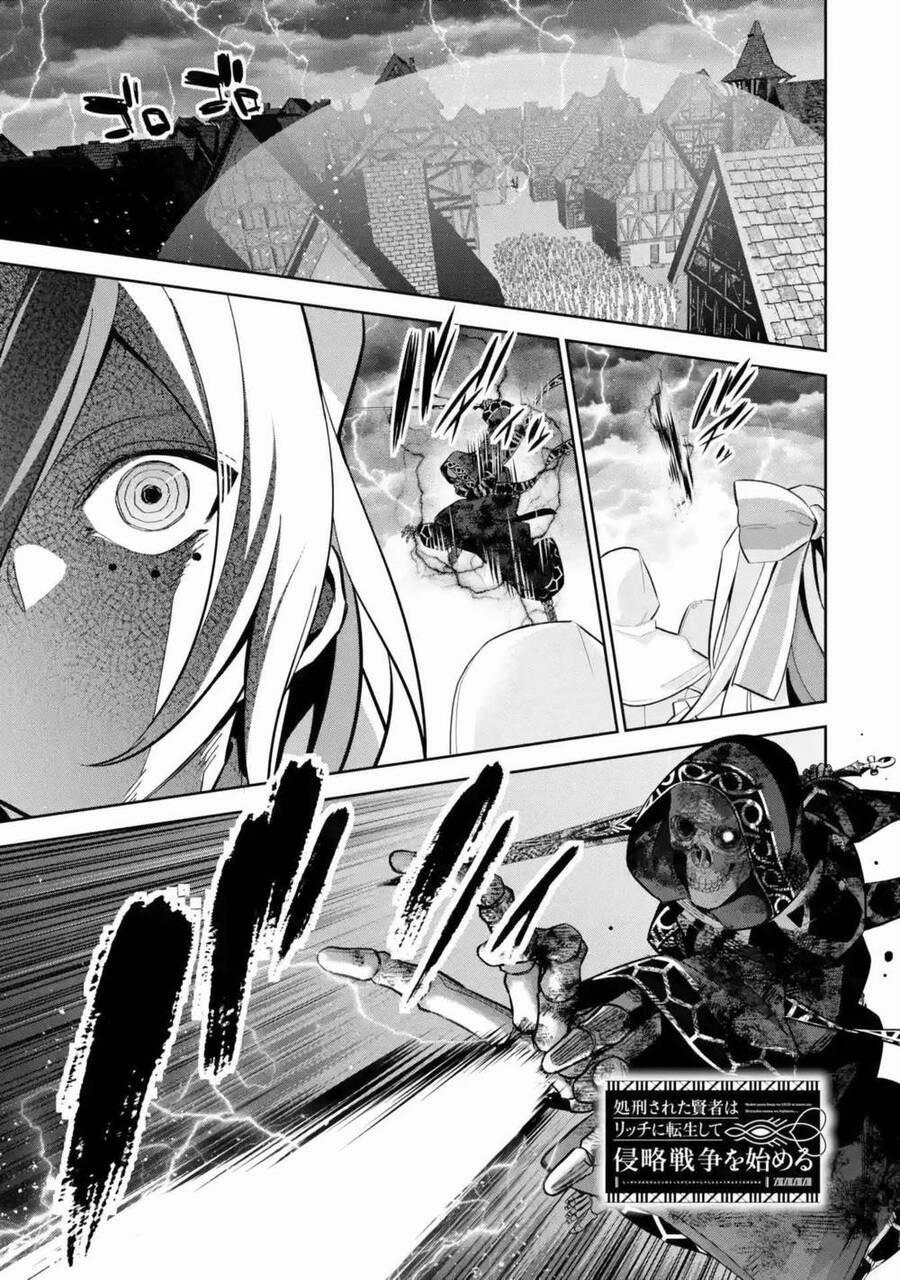 Shokei Sareta Kenja Wa Lich Ni Tensei Shite Shinryaku Sensou Wo Hajimaru 27 trang 1