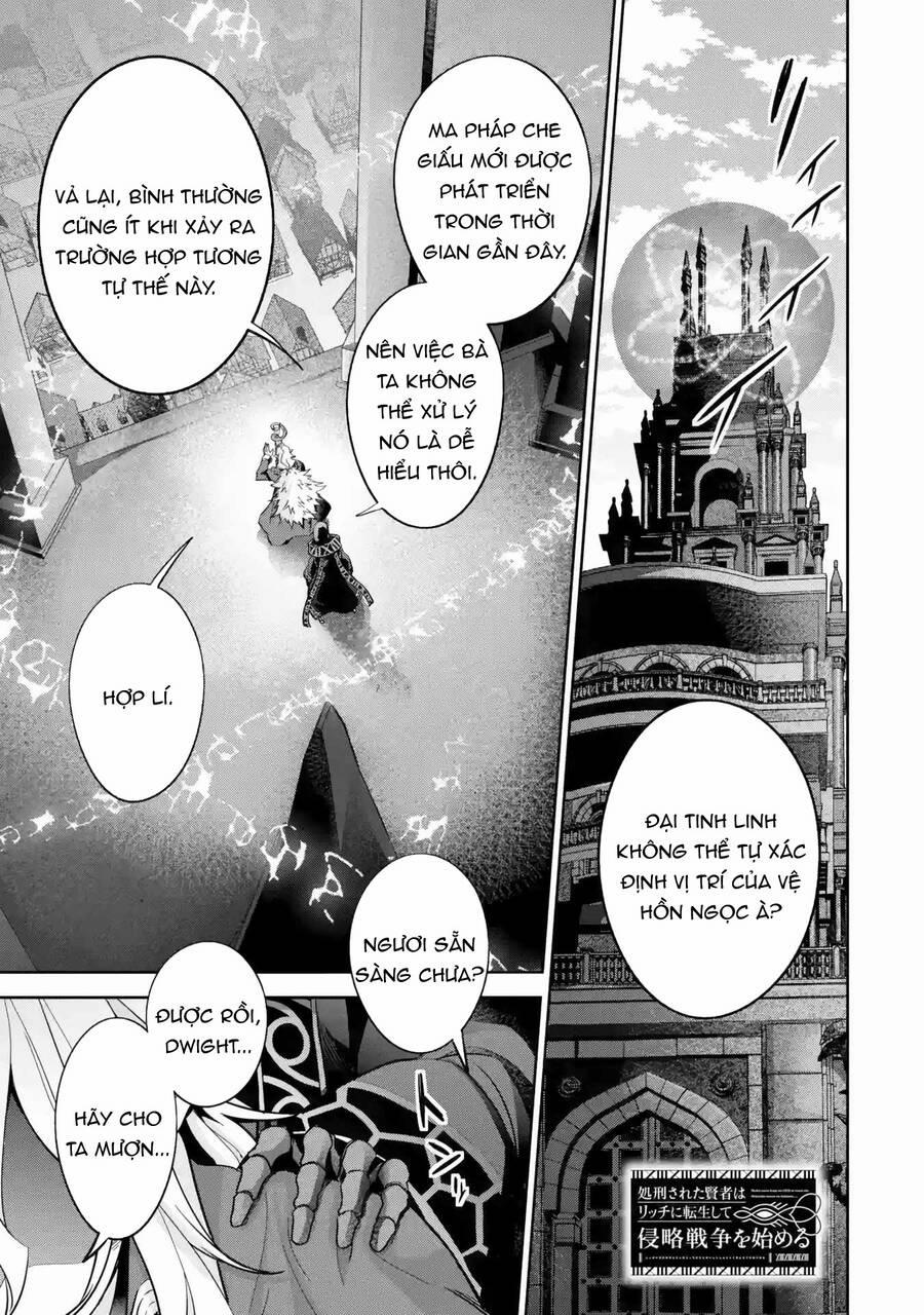 Shokei Sareta Kenja Wa Lich Ni Tensei Shite Shinryaku Sensou Wo Hajimaru 34 trang 1
