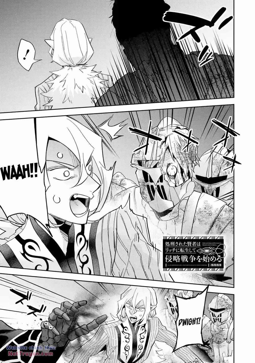 Shokei Sareta Kenja Wa Lich Ni Tensei Shite Shinryaku Sensou Wo Hajimaru 36 trang 1