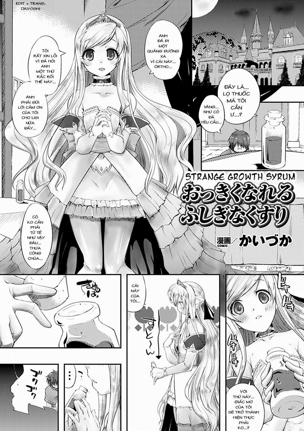 Strange Growth Serum Oneshot trang 0