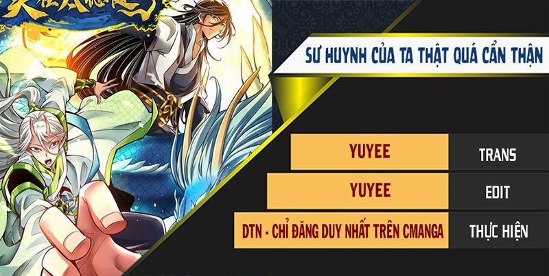 Sư Huynh Của Ta Quá Cẩn Thận Rồi 128 trang 0