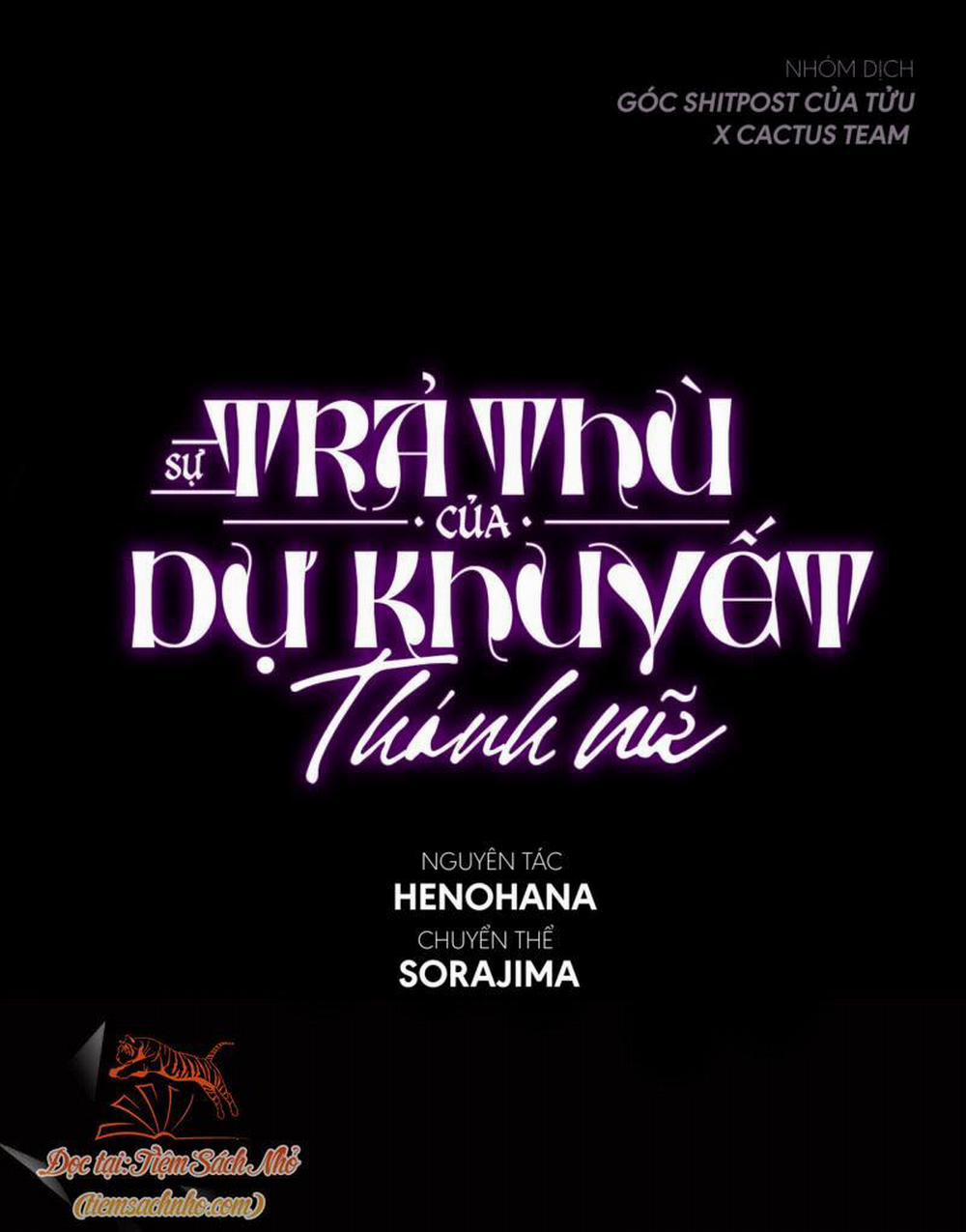 Sự Trả Thù Của Dự Khuyết Thánh Nữ 3 trang 0