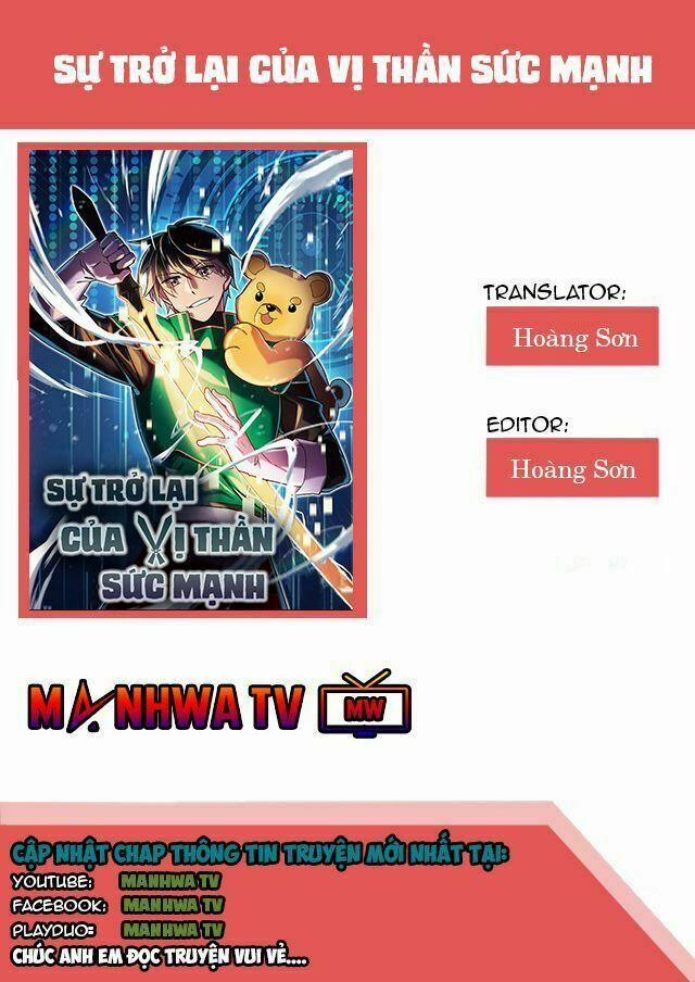 Sự Trở Lại Của Vị Thần Sức Mạnh 2 trang 1
